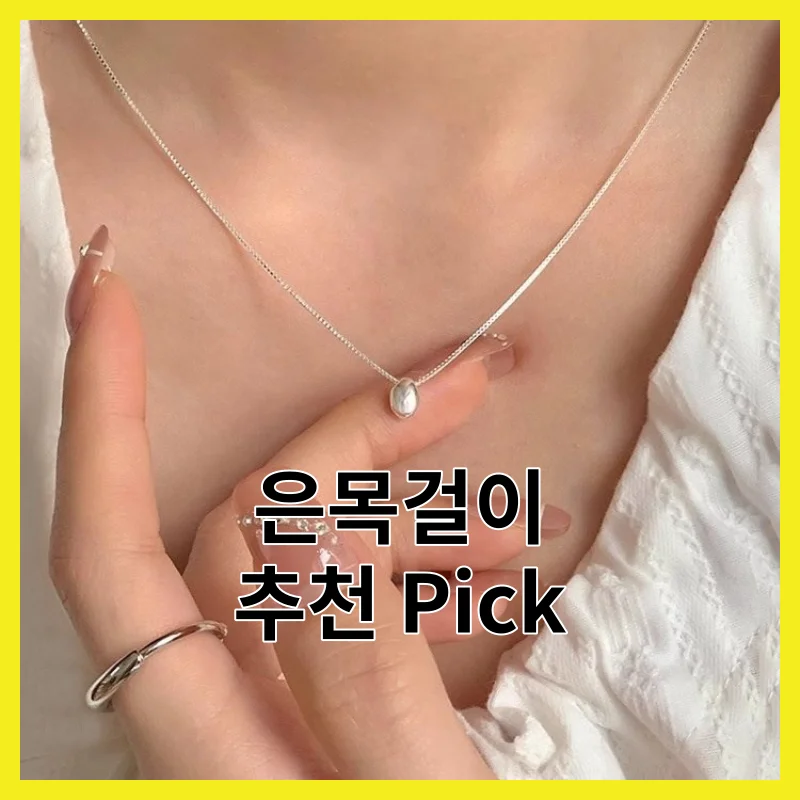 은목걸이 BEST 6 픽, 후기 좋은 것만 골라봤어요
