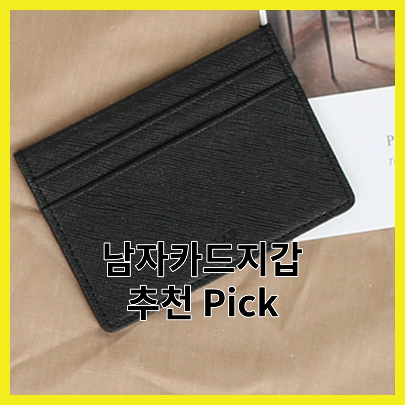 남자카드지갑 현실 6선 픽, 후기 좋은 것만 골라봤어요