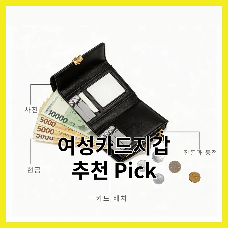 여성카드지갑 어떻게 골라야 후회 안 할까요?