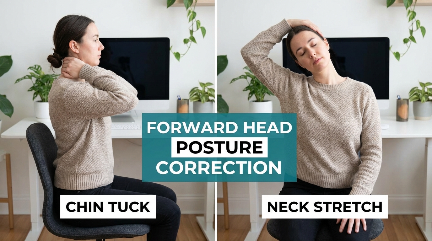 거북목 교정마사지