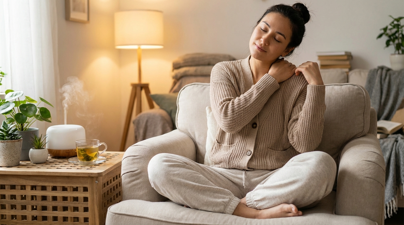 스트레스 해소 마사지