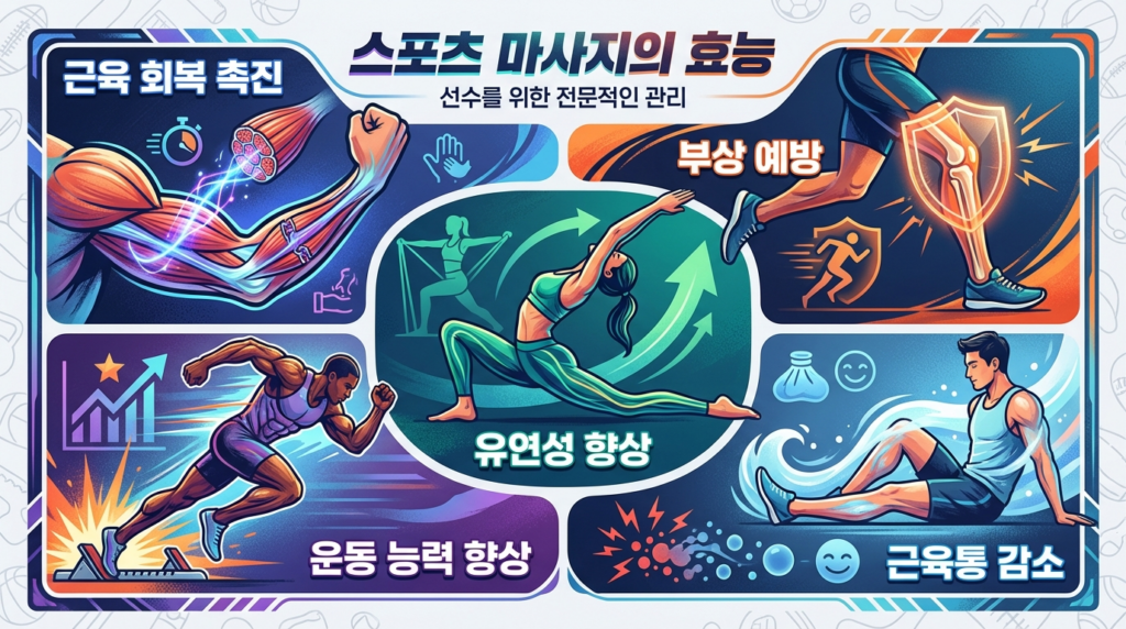 스포츠 마사지의 과학적 효과