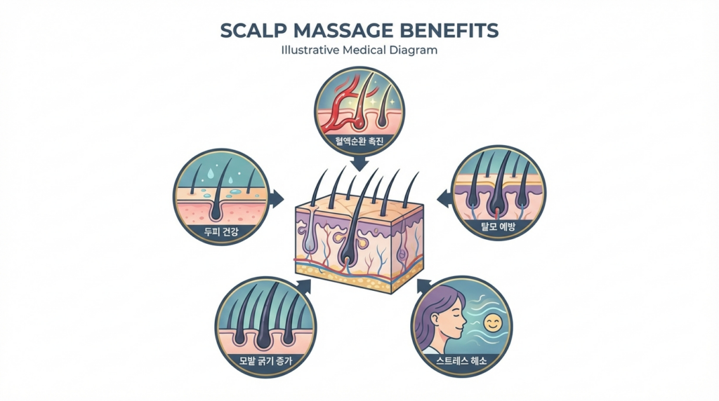 두피 마사지 효과