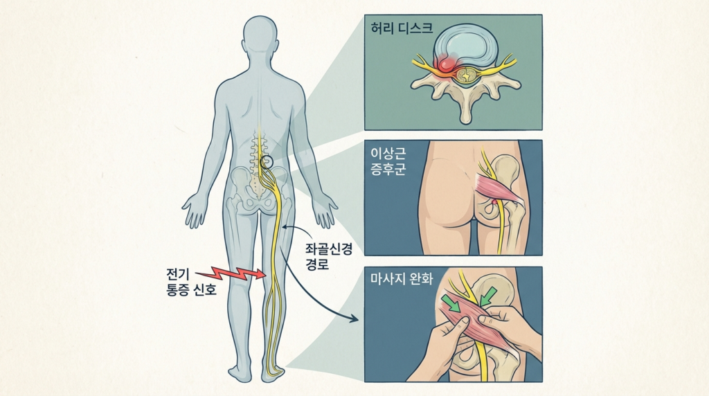 좌골신경통 원인