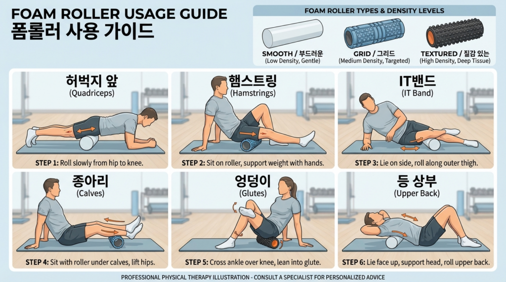 폼롤러 활용방법