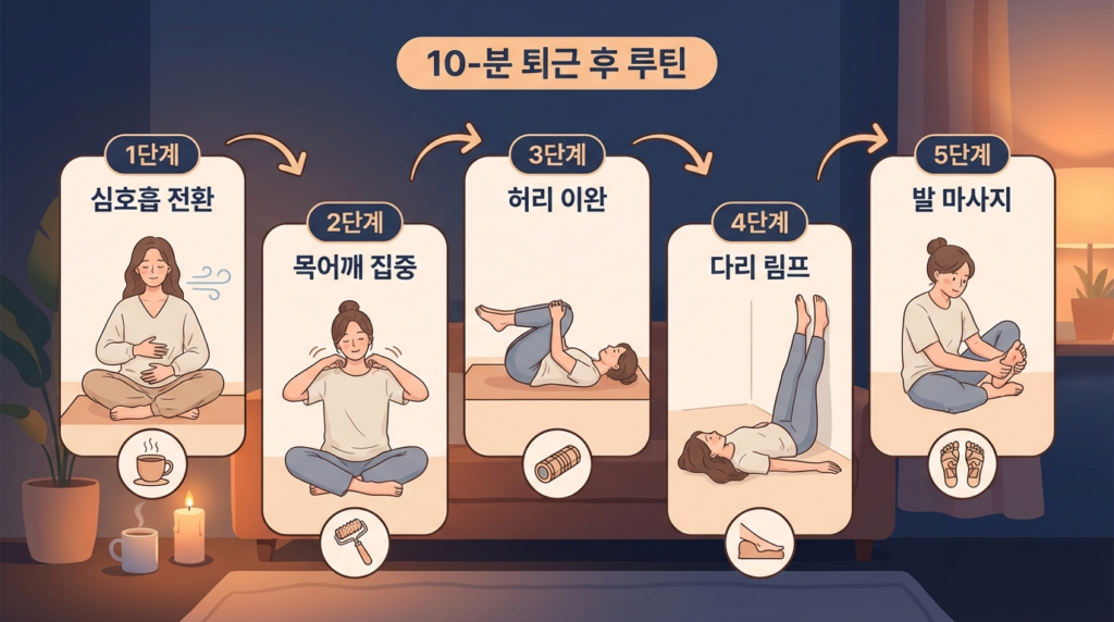 퇴근 후 10분 루틴